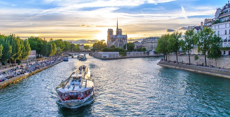 Paris France Skyline